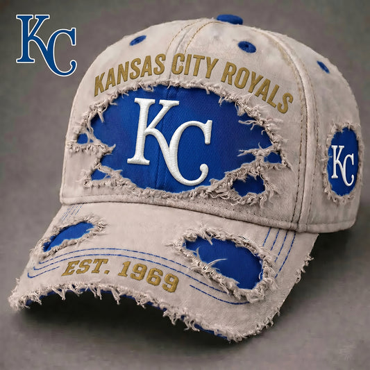 KCR MLB V3 Premium Classic Cap
