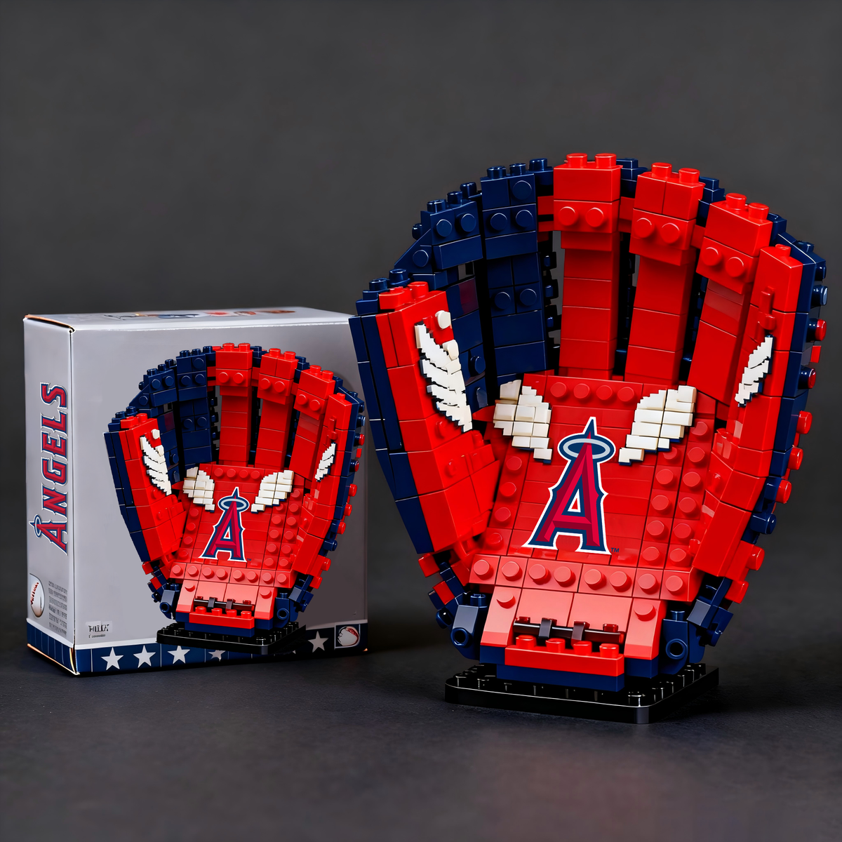 LAA x MLB Teams Premium Baseball Glove Building Block Set