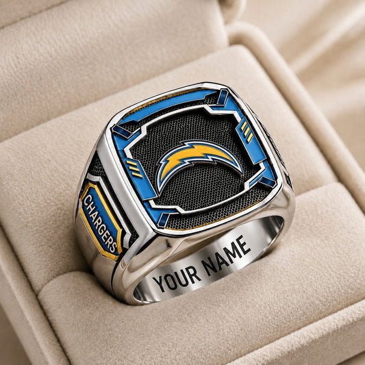 LAC NFL Special Ring Custom Any Name Gift For Fan Love
