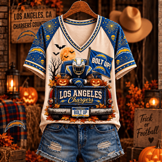 LAC Premium Halloween V-Neck T Shirt Gift For Fan