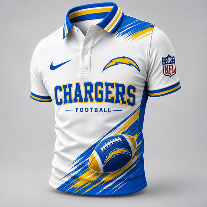 LAC Premium NFL Dynamic Gridiron Style Polo