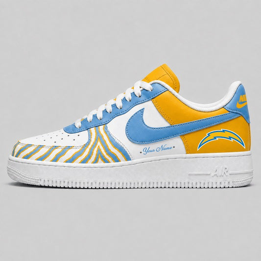 LAC Premium NFL Personalized Low Top AF1 Shoes