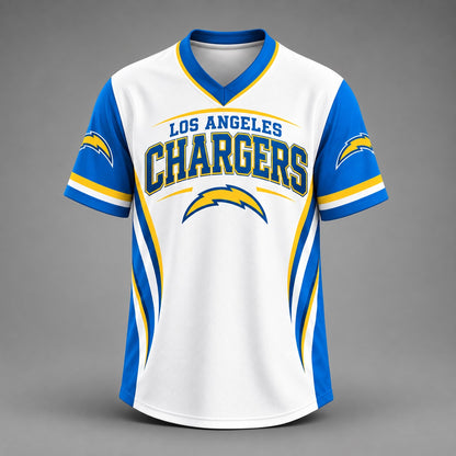 LAC Premium NFL Team Spirit V-Neck Jersey