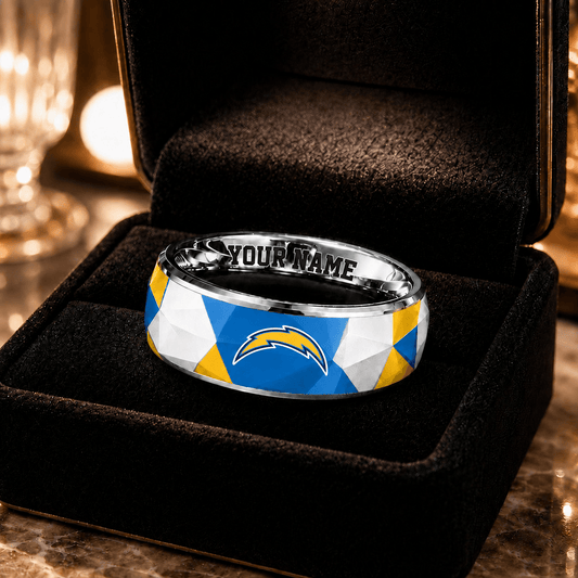 LAC x NFL Ring Custom Name For Fan