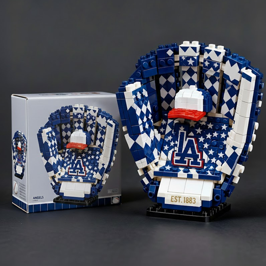 LAD x MLB Teams Premium Baseball Glove Building Block Set