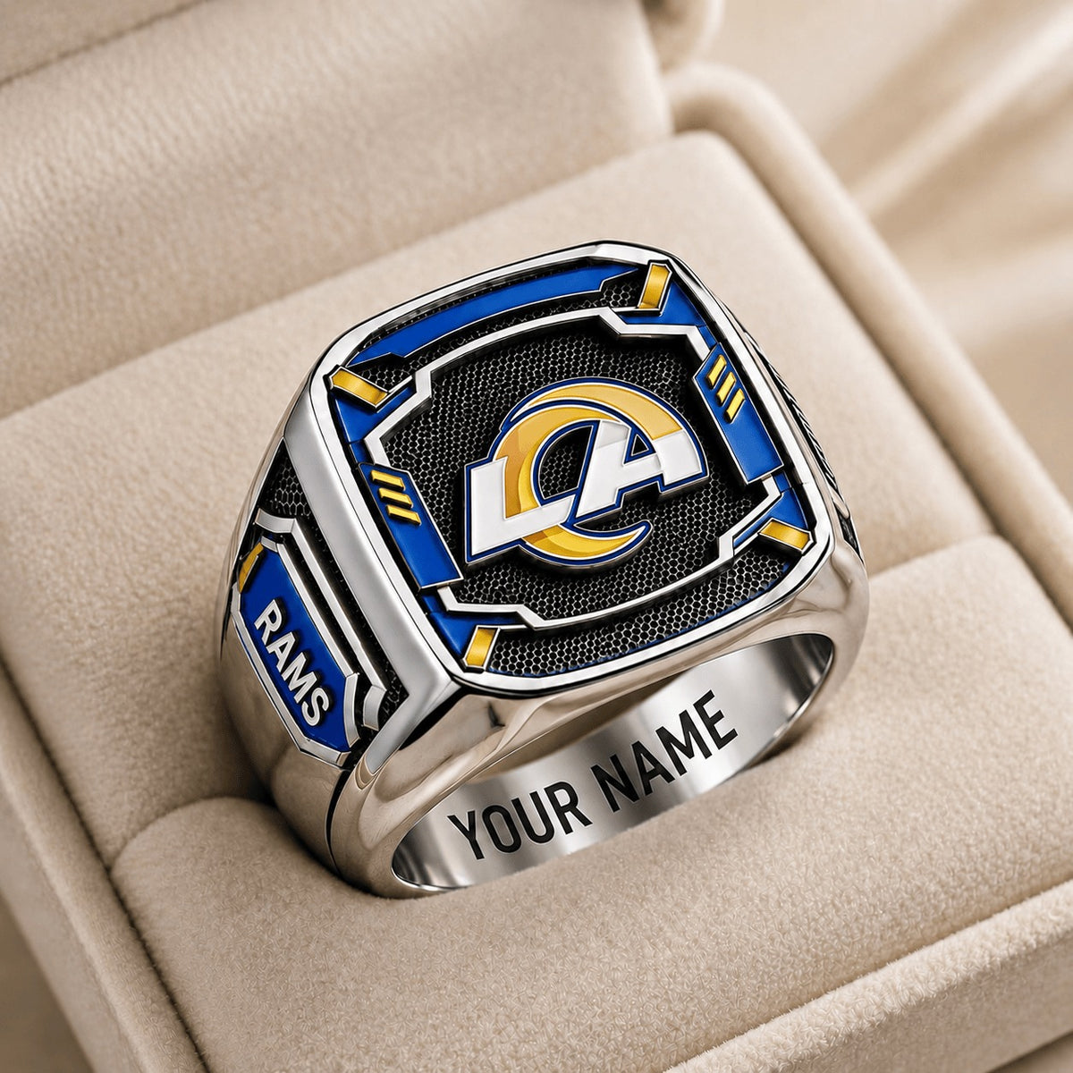 LAR NFL Special Ring Custom Any Name Gift For Fan Love