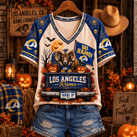 LAR Premium Halloween V-Neck T Shirt Gift For Fan