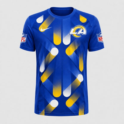 LAR Premium NFL All-Over Print Performance T-Shirt