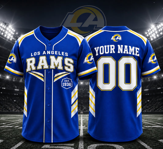 LAR Premium NFL Custom Name and Number Jersey