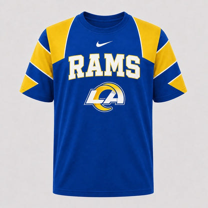 LAR Premium NFL Game Day Spirit Vintage Graphic Tee Tailgate T-Shirt