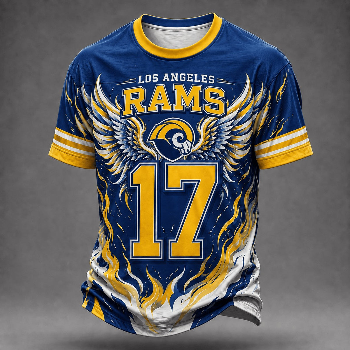 LAR Premium NFL Wings of Fury T-Shirt