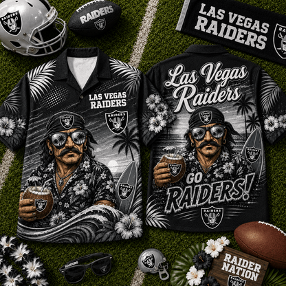 LV x NFL Premium Beach Vibes Hawaiian Shirt