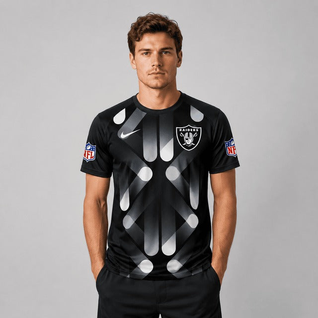 LVR Premium NFL All-Over Print Performance T-Shirt