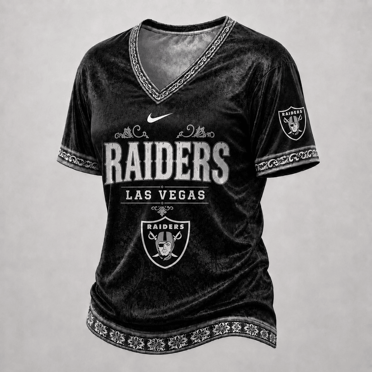 LVR Premium NFL Classic Floral Satin Shirt