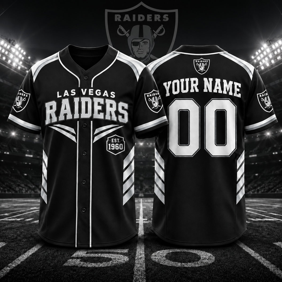 LVR Premium NFL Custom Name and Number Jersey