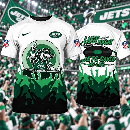 Last Night NYJ Saved My Life Shirt