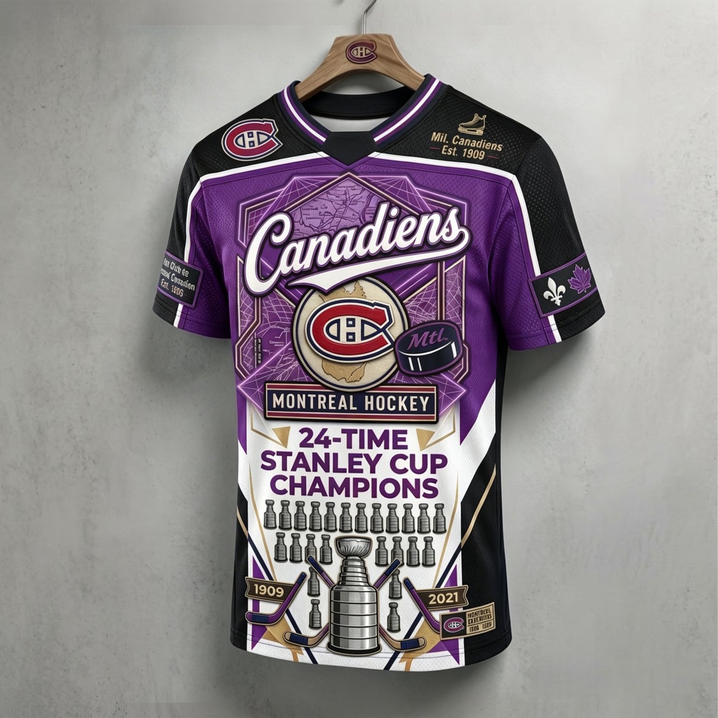 MC x NHL V6 Premium Classic T-shirt  Style