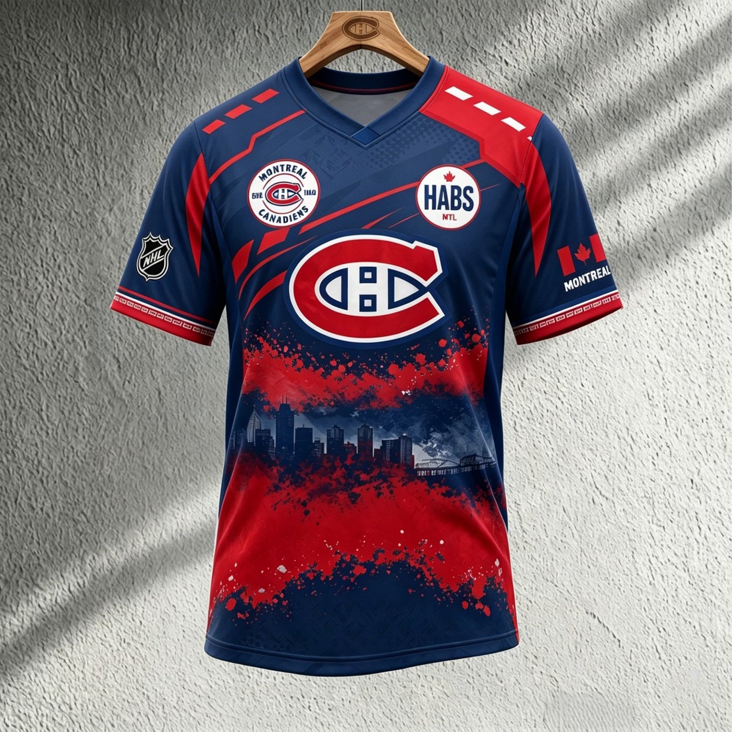MC x NHL V8 Premium Classic T-shirt Style