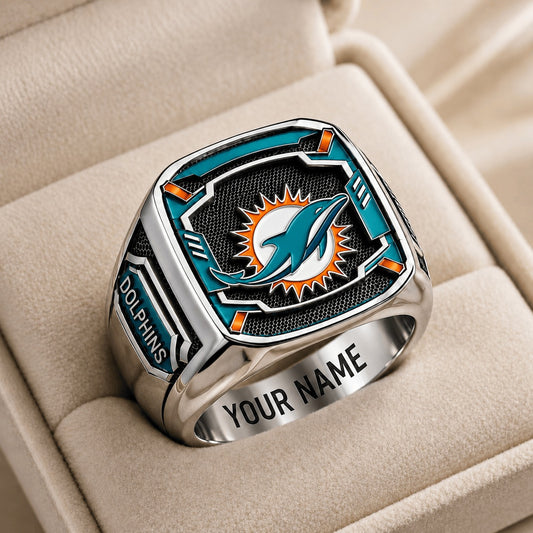 MD NFL Special Ring Custom Any Name Gift For Fan Love