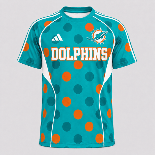 MD Premium NFL Game Day Polka Dot Sports Jersey Shirt
