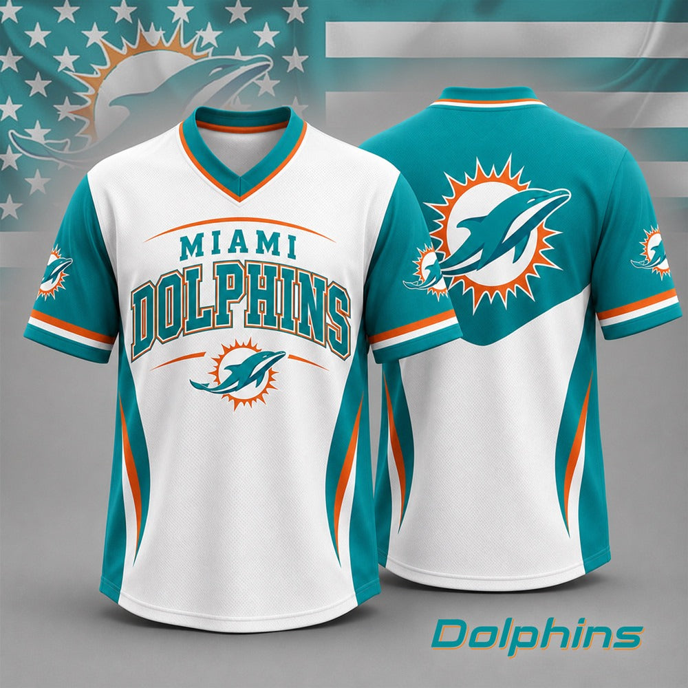 MD Premium NFL Team Spirit V-Neck Jersey