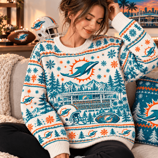 MD x NFL Ugly Sweater For Fan