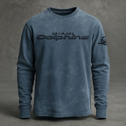 MIA x NFL Embossed SweatShirt DATND TANTD KAN