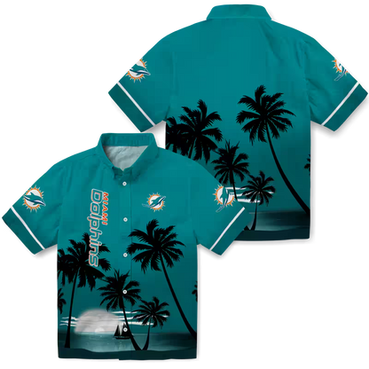 MIA x NFL Hawaiian Shirt ’??? Beach Sunset DATND TANTD 270526