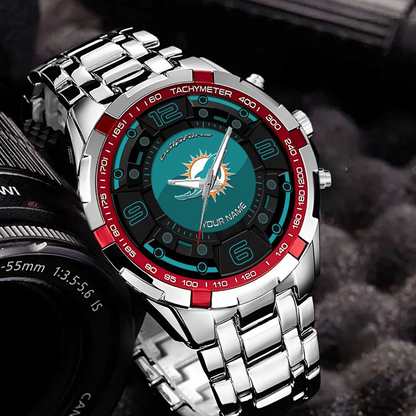 MIA x NFL Stainless Steel Watch DatND DVT