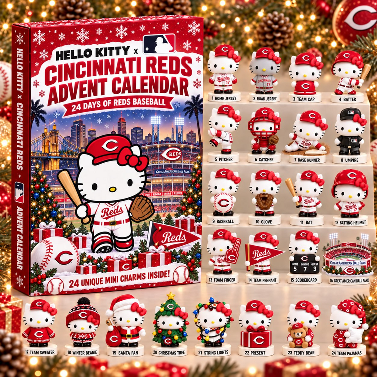 MLB x CIN Hello KT Advent Calendar