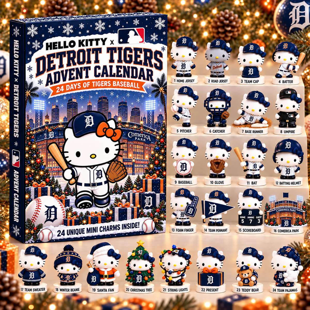 MLB x DET Hello KT Advent Calendar