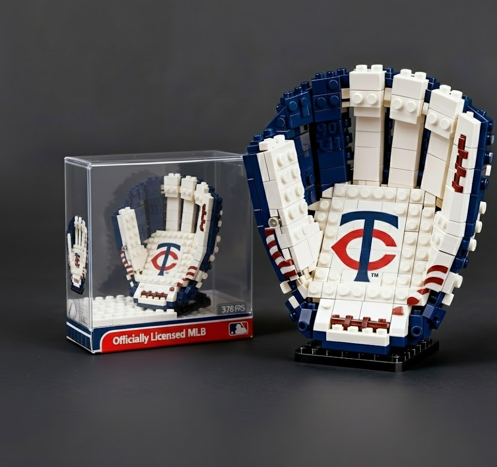 MT x MLB Teams Premium Baseball Glove Building Block Set