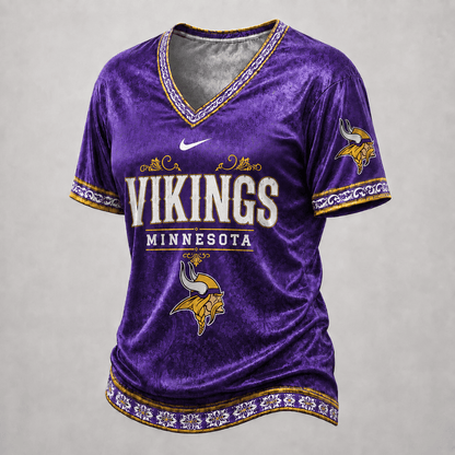 MV Premium NFL Classic Floral Satin Shirt