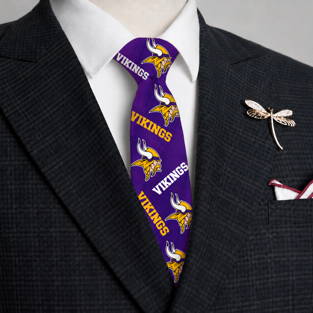 MV x NFL Personalized Men NeckTie