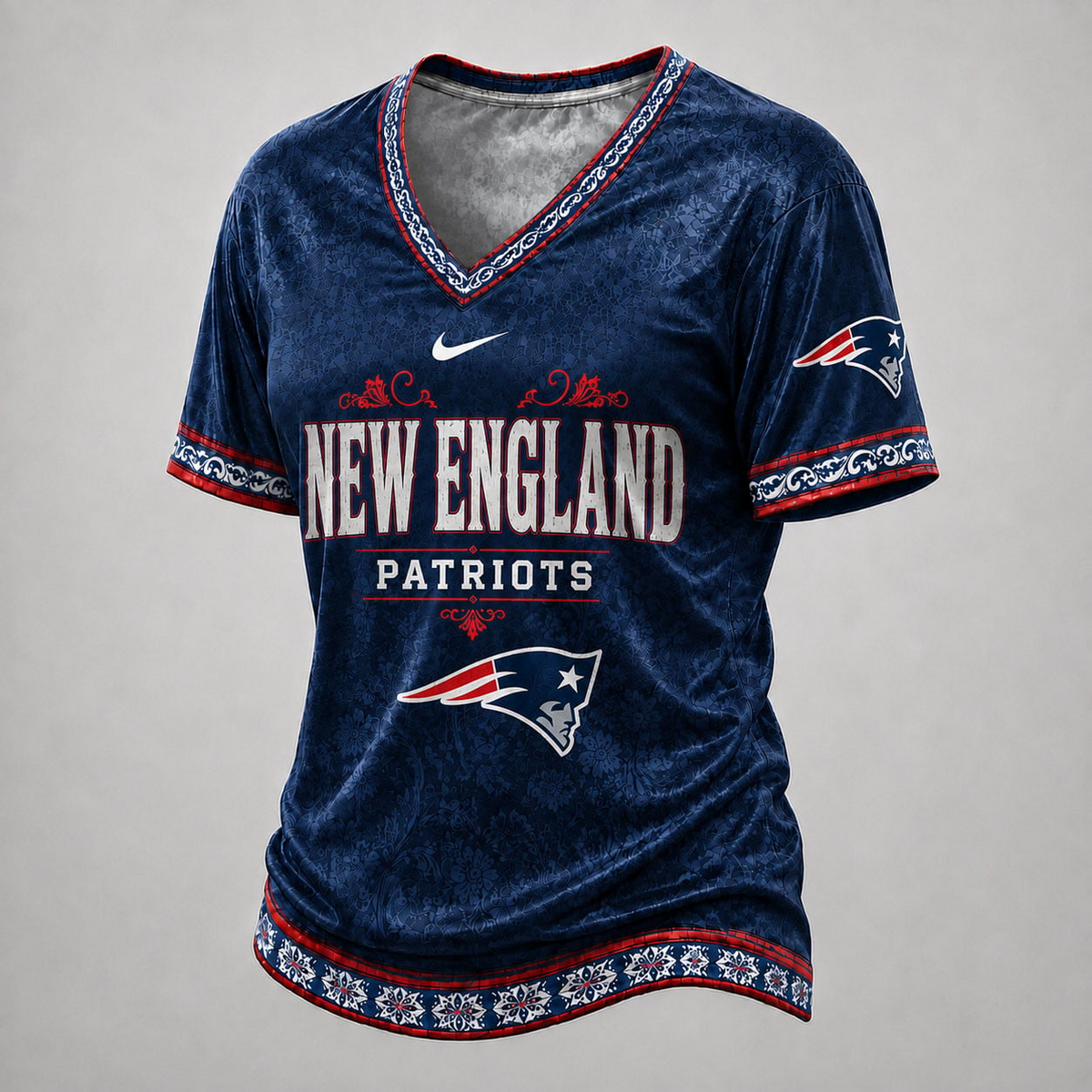 NEP Premium NFL Classic Floral Satin Shirt
