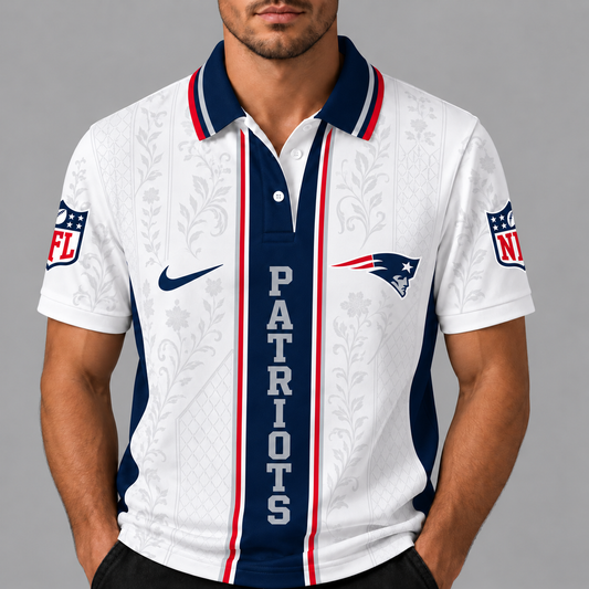 NEP Premium NFL Floral Elegance Men‘s Polo Shirt