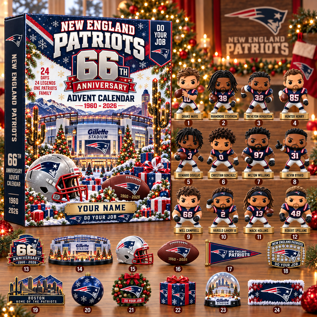 NEP x NFL 66th Anniversary 2026 Advent Calendar