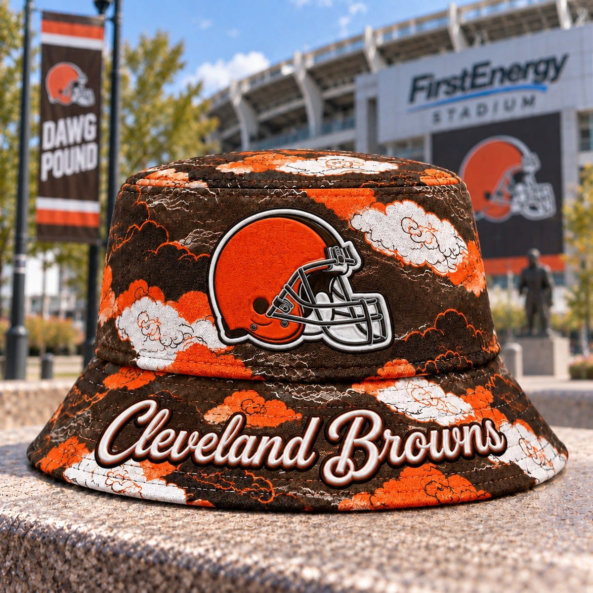 NFL x CLE Cloud Bucket Hat For Fan
