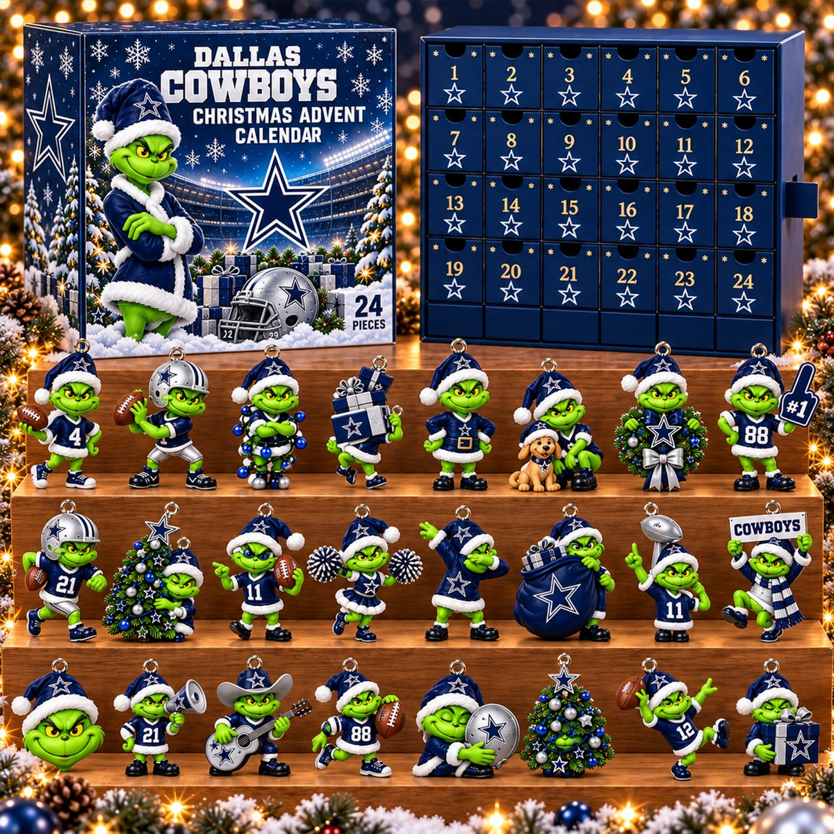 NFL x DAL The Grinch Advent Calendar