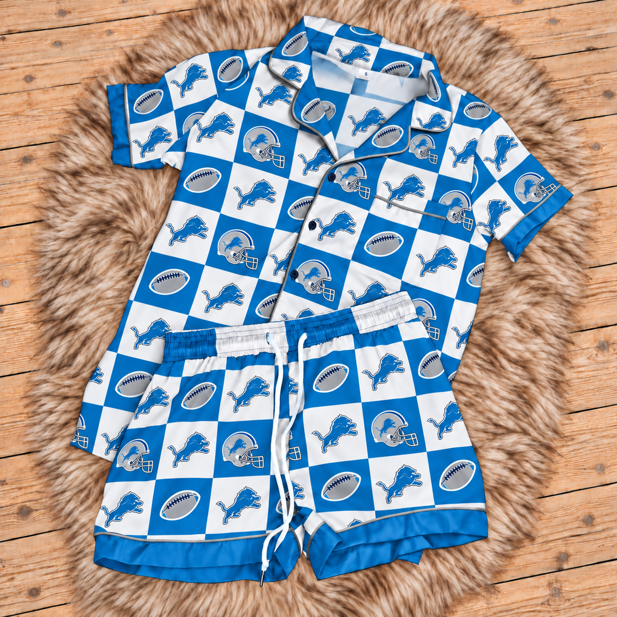 NFL x DET Premium Pajamas Set