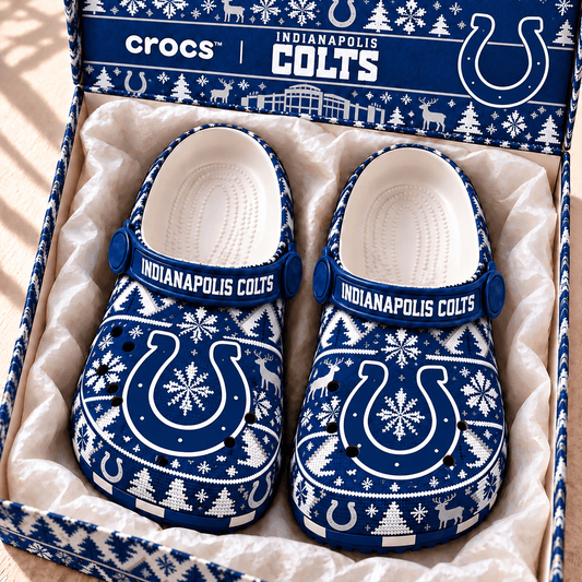 NFL x IND Christmas Crocs