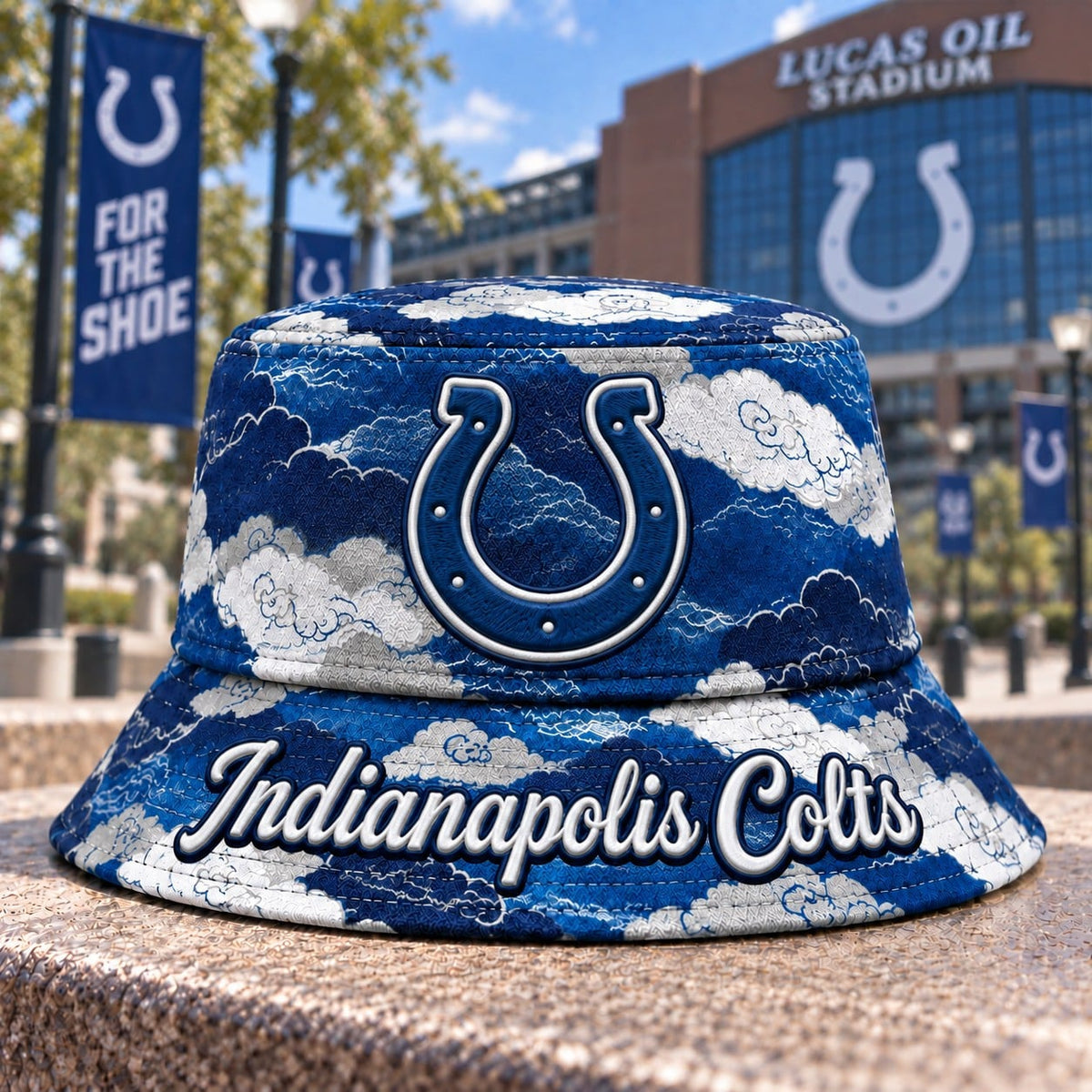 NFL x IND Cloud Bucket Hat For Fan