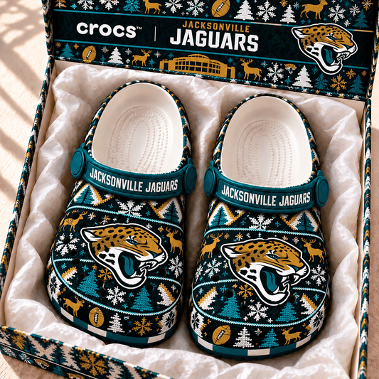 NFL x JAX Christmas Crocs