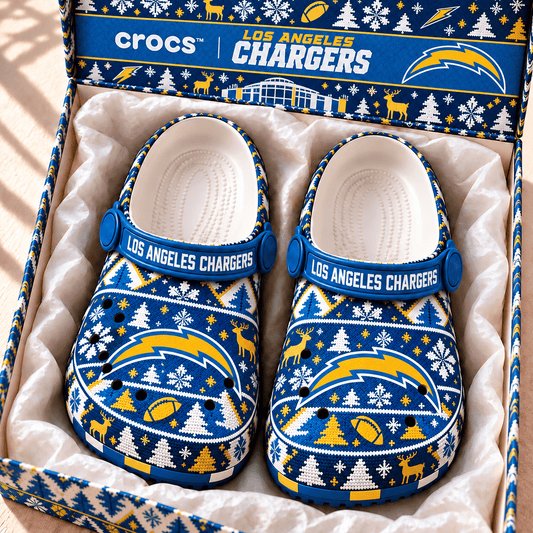 NFL x LAC Christmas Crocs