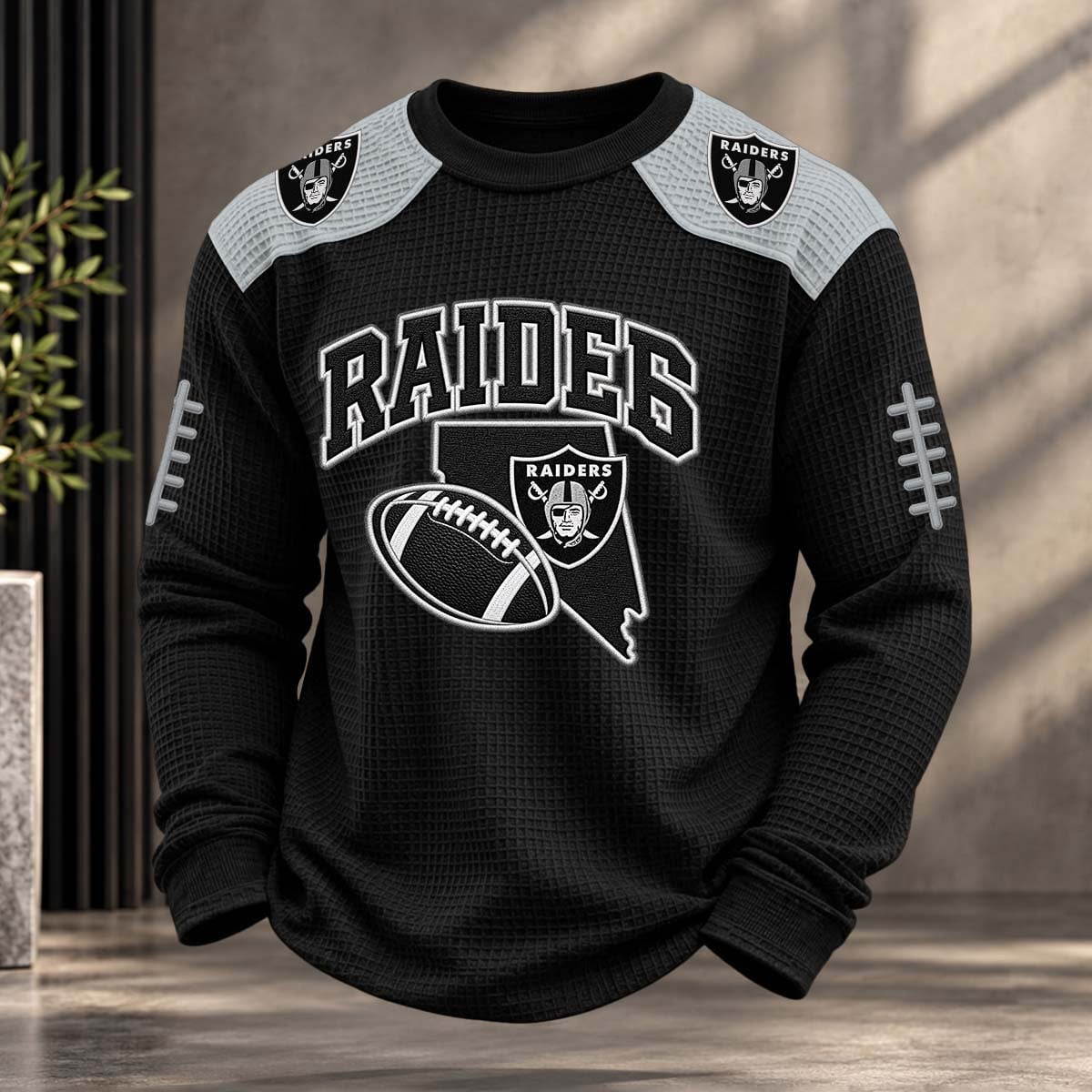 NFL x LV Team Color Waffle Sweatshirt