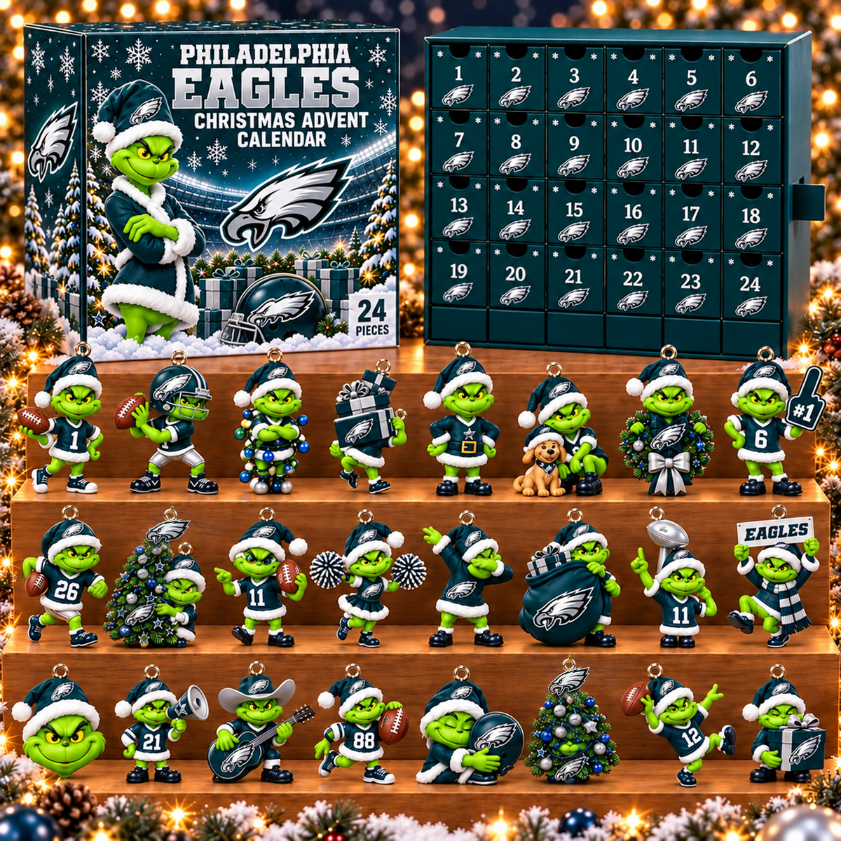 NFL x PHI The Grinch Advent Calendar