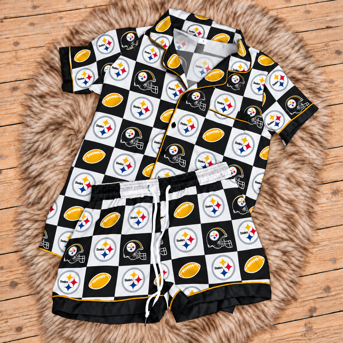 NFL x PIT Premium Pajamas Set