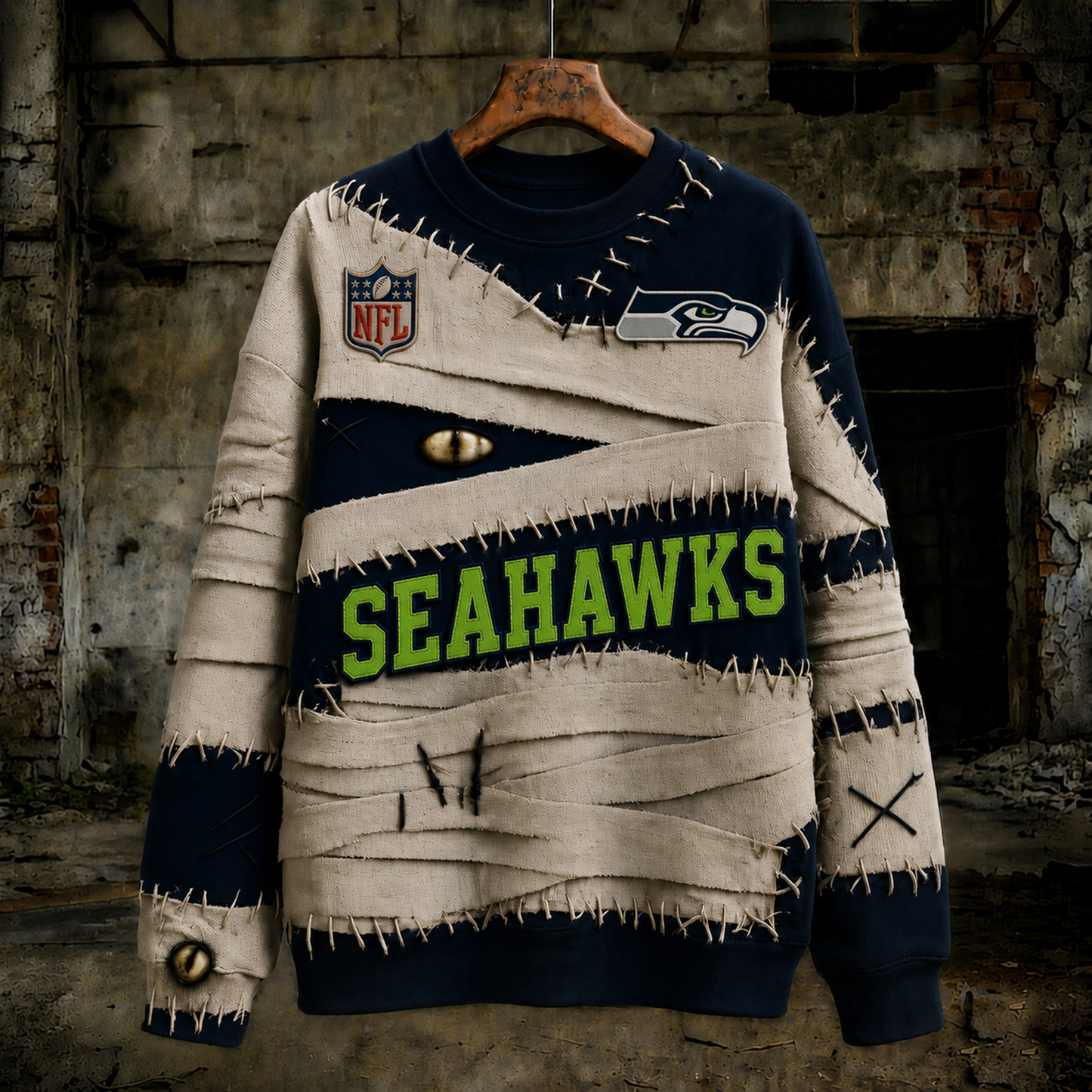 NFL x SEA Mummy Sweater