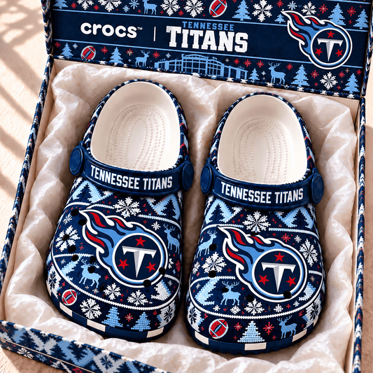 NFL x TEN Christmas Crocs