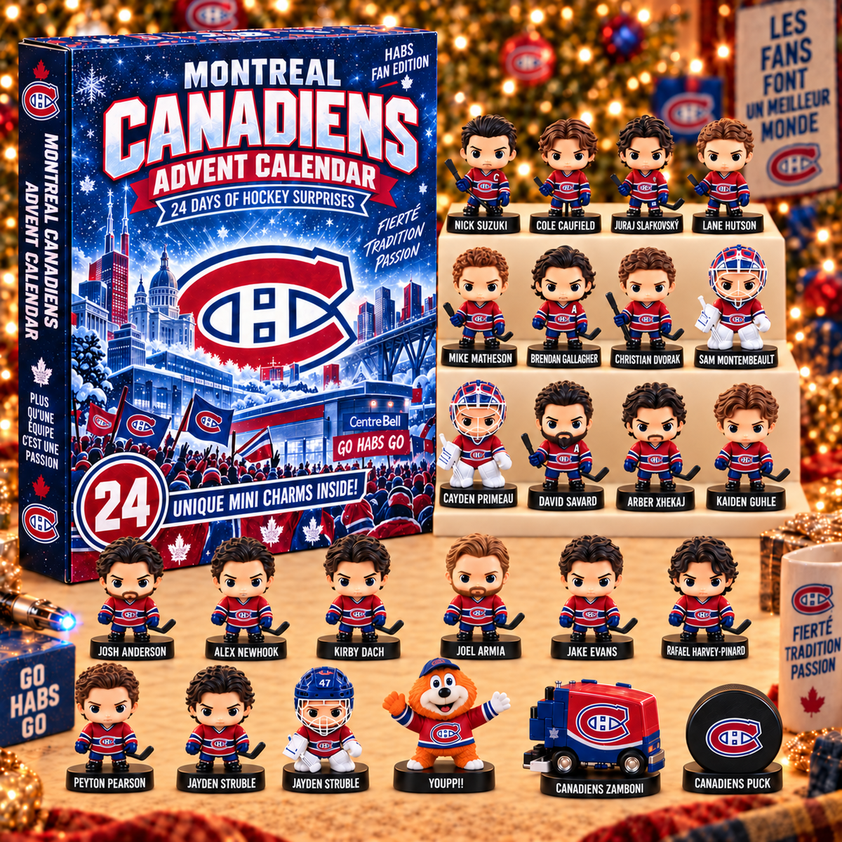 NHL x MON 24 Days of Hockey Advent Calendar Blind Box